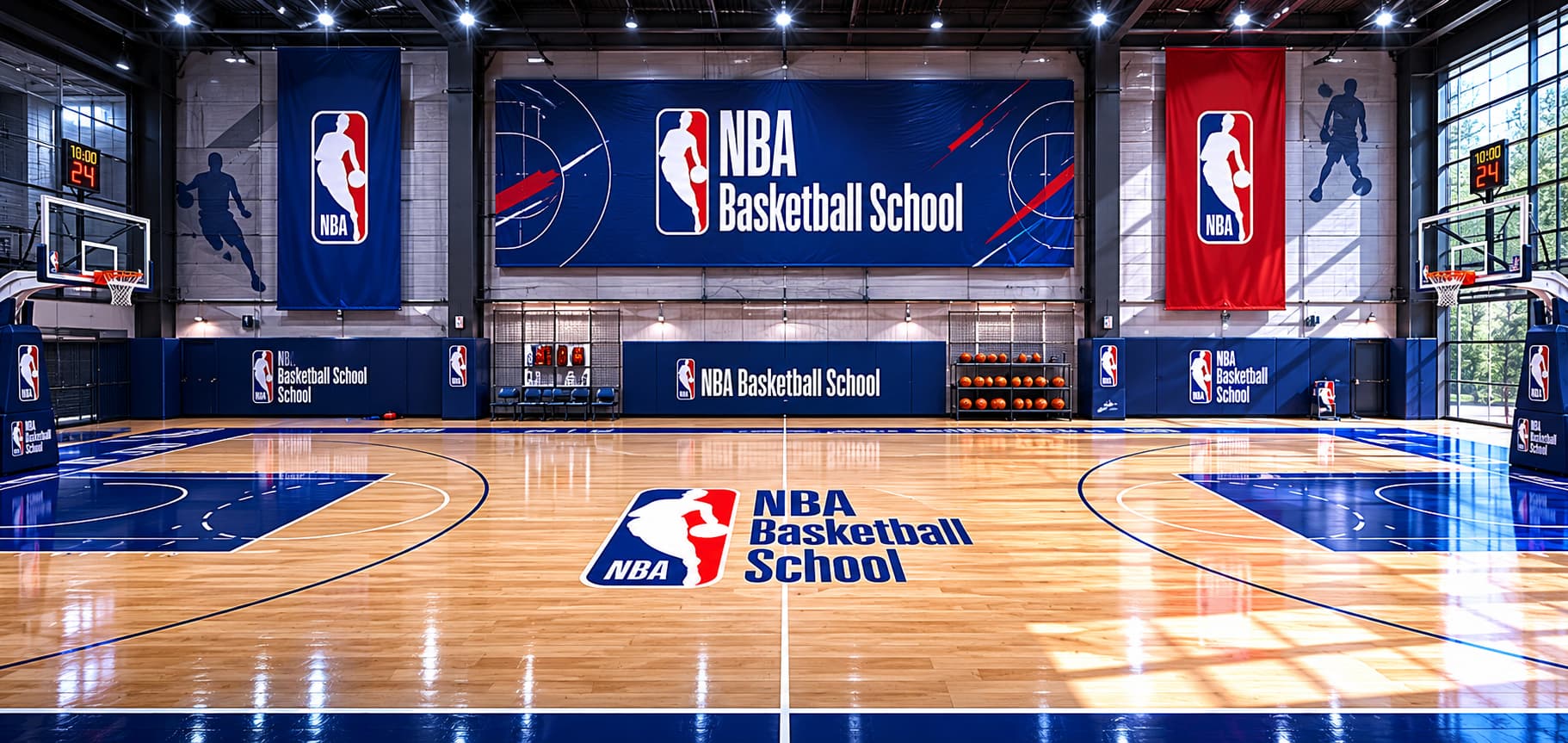 NBA Basketball School Lake Forest Academy 캠퍼스