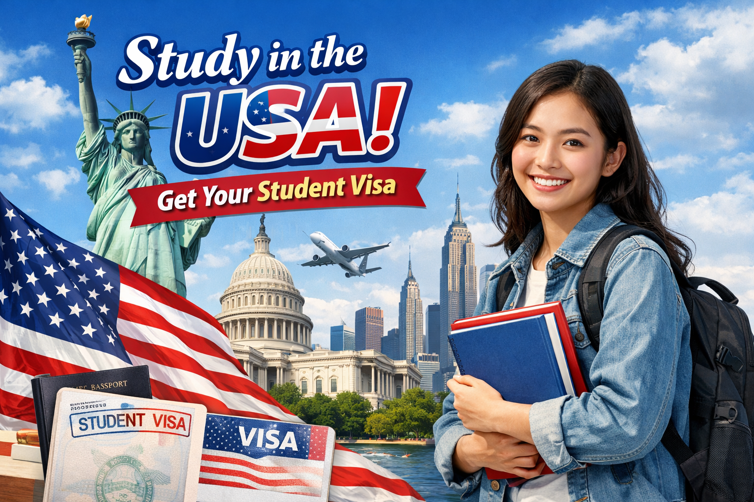 미국학생비자 F-1 대표 이미지