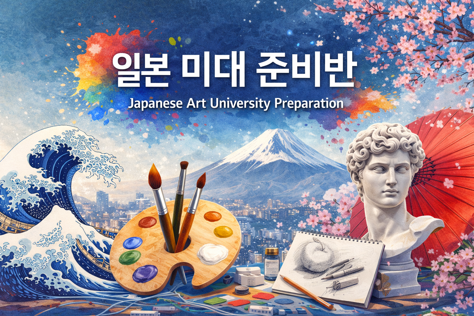 Japan art university prep hero image