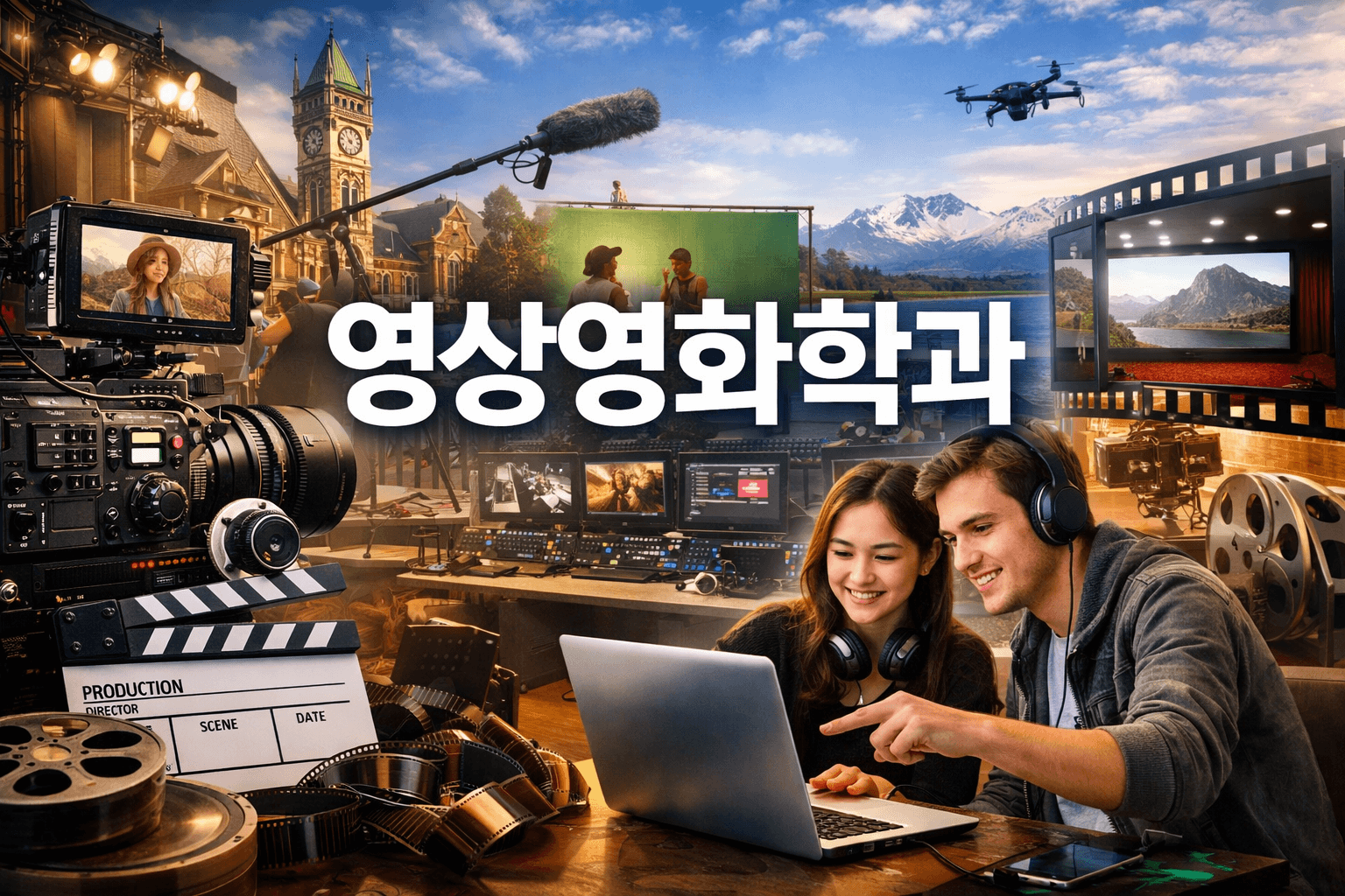 뉴질랜드 영상·영화학과 유학 안내 대표 이미지
