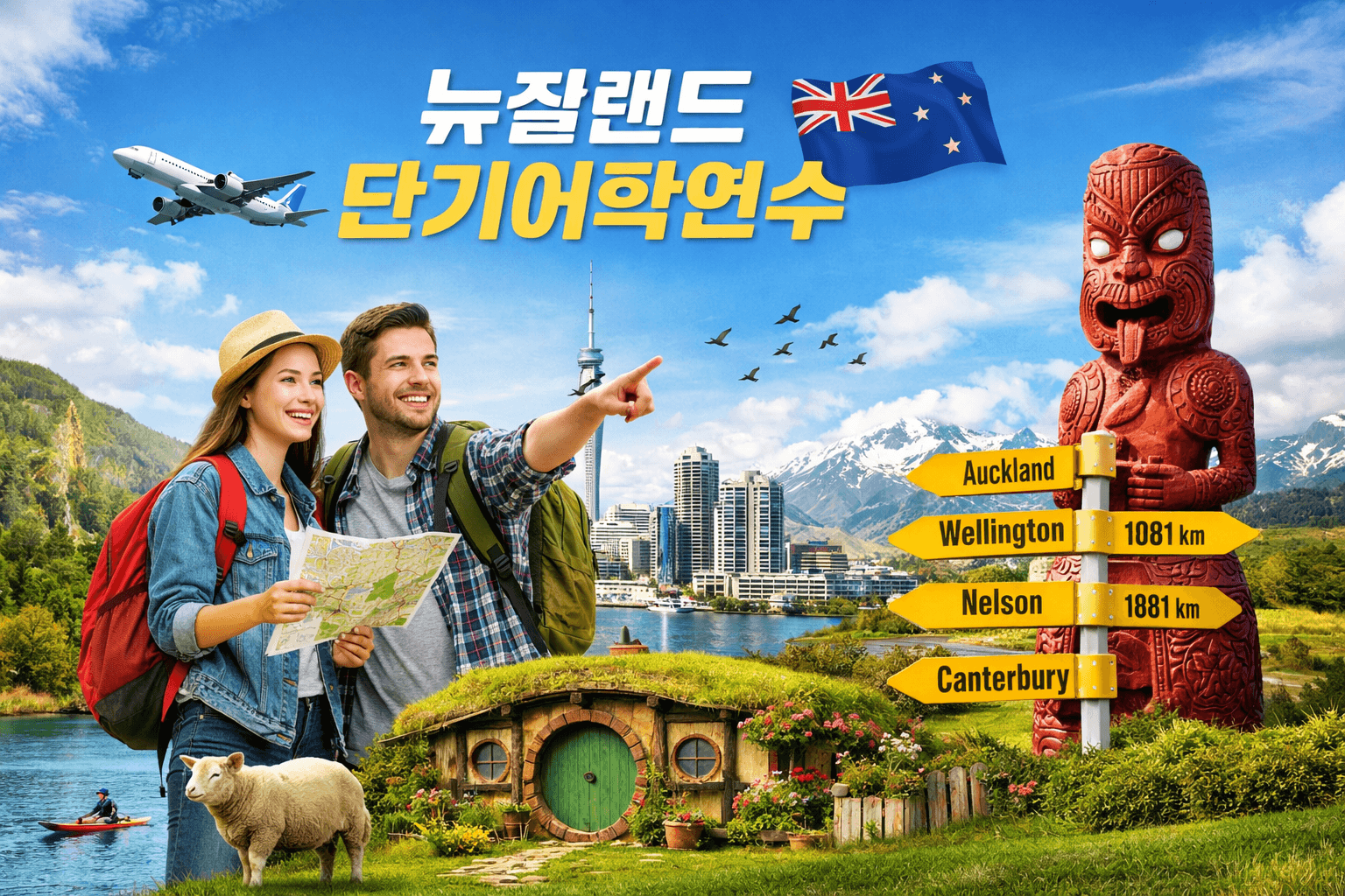 뉴질랜드 단기어학연수 대표이미지